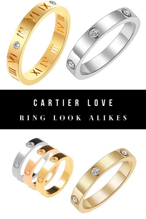 mens replica cartier love ring|cartier love ring look alike.